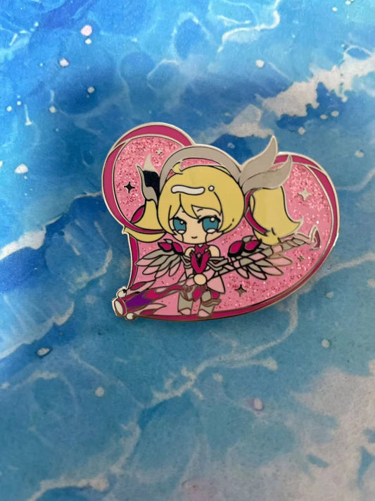 Overwatch Mercy Enamel Pin | Limited Edition Angel Pin