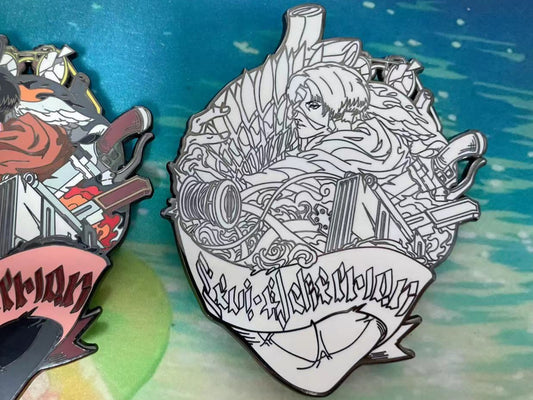 Attack on Titan Hard Enamel Pins – Premium Anime Collectible pin