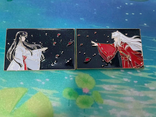 Inuyasha kikyo  Enamel Pins