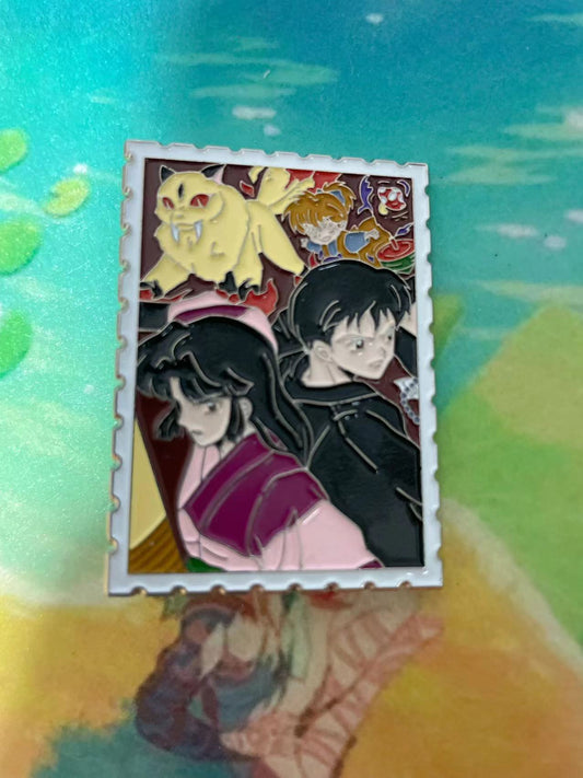 Miroku and  Sango  Enamel Pins– Rare Limited Edition for Collectors