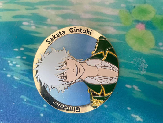 Gintama Enamel Pin | Limited Edition Anime Pins – Gintoki, Kagura, Hijikata