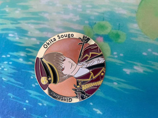 Gintama Enamel Pin | Limited Edition Anime Pins – Gintoki, Kagura, Hijikata