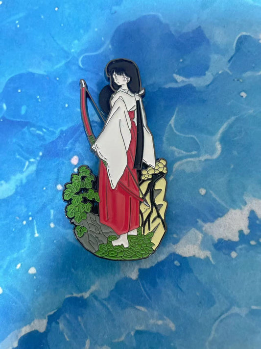 Inuyasha kikyo  Enamel Pins – Rare Limited Edition for Collectors