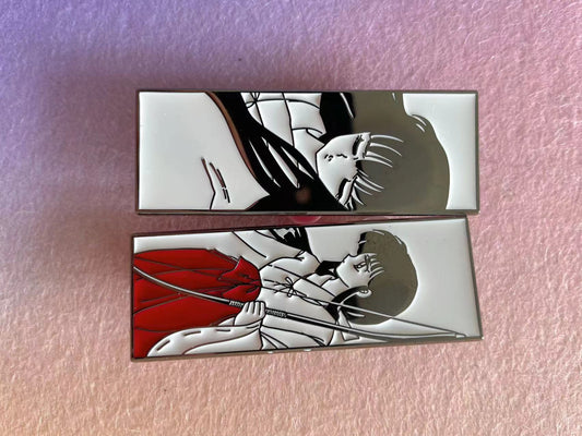Inuyasha Kikyo Enamel Pins(2pcs)– Limited Edition Collectible Anime pin