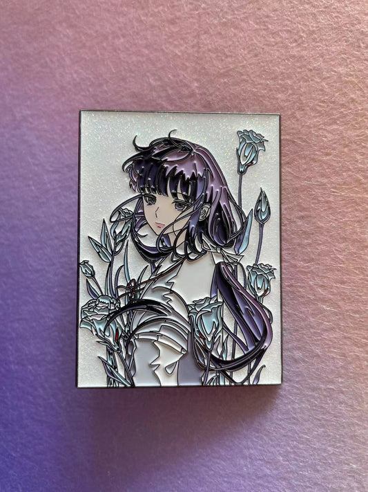 Inuyasha Kikyo Enamel Pins