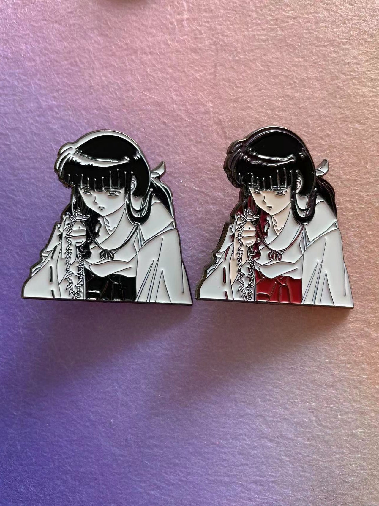  Inuyasha Kikyo Enamel Pin 