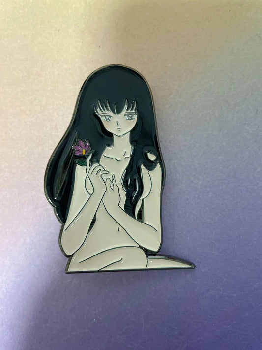 Inuyasha and Kikyo Enamel Pins– Limited Edition Collectible Anime pin