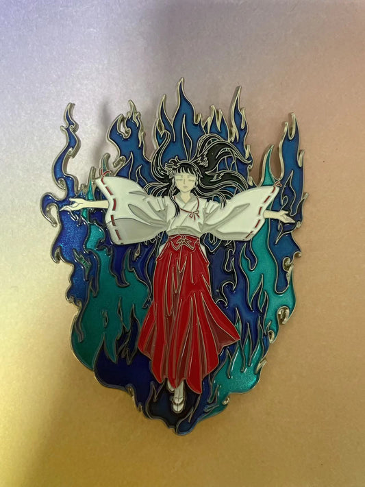 Inuyasha Kikyo Enamel Pins- Limited Edition Collectible Anime pin