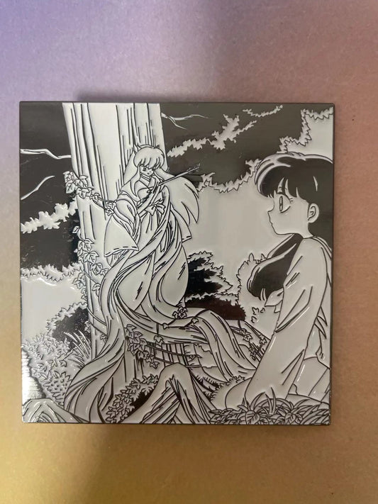 Inuyasha Kikyo and inuyasha Enamel Pins– Limited Edition Collectible Anime pin