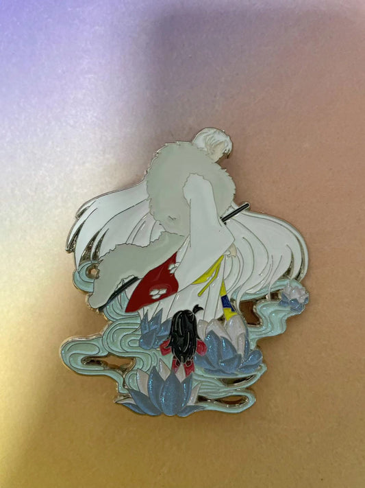 sesshomaru and rin enamel pin limited edition