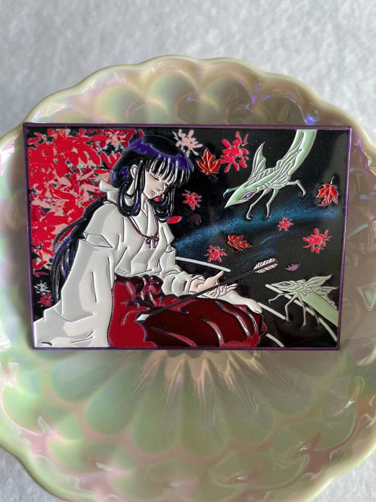 Inuyasha Kikyo Enamel Pins