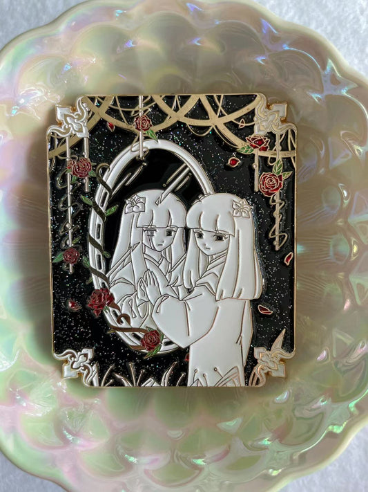 Kanna Enamel Pin – Inuyasha Limited Edition Collectible | Marypins