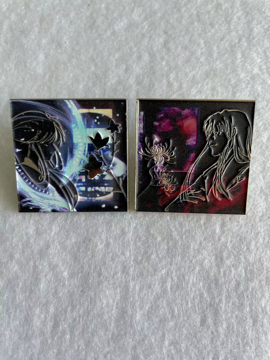  kikyo and Naraku Enamel Pin