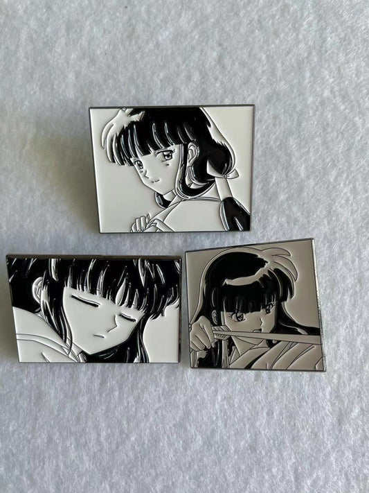 Inuyasha Kikyo Enamel Pin