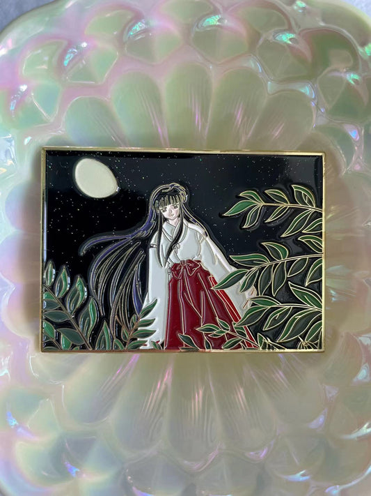 Inuyasha Kikyo Enamel Pins