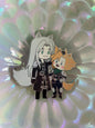 Final Fantasy VII Sephiroth & Cloud hard Enamel Pin | Limited Edition Collectible