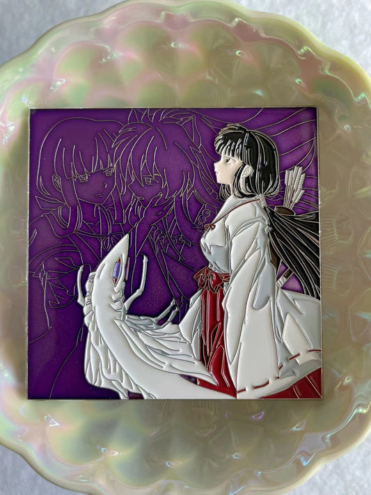 Inuyasha Kikyo Enamel Pins