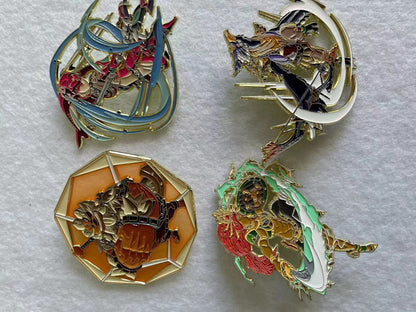 The Champions Enamel Pin Set 