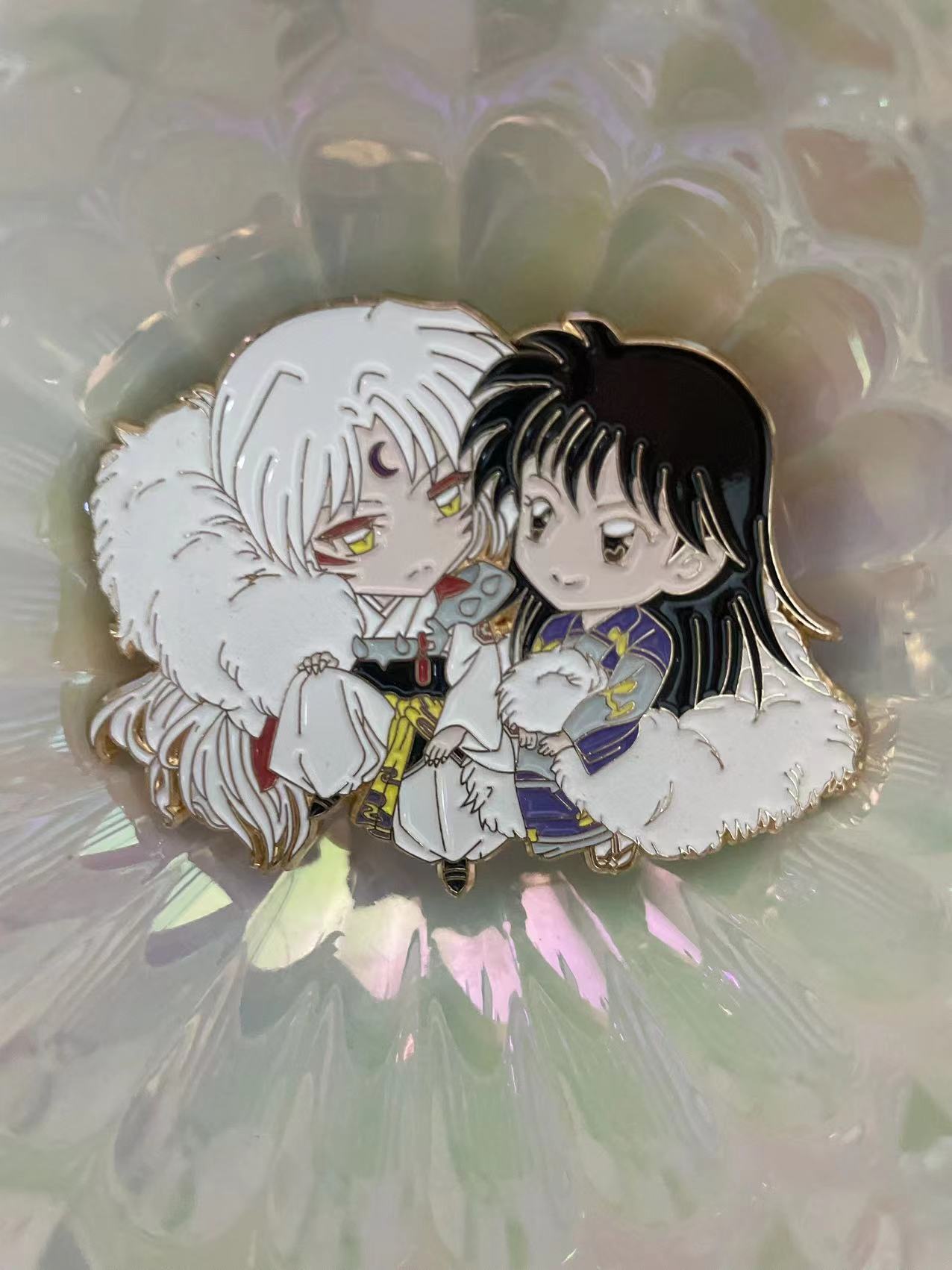 Sesshomaru & Rin Enamel Pin 