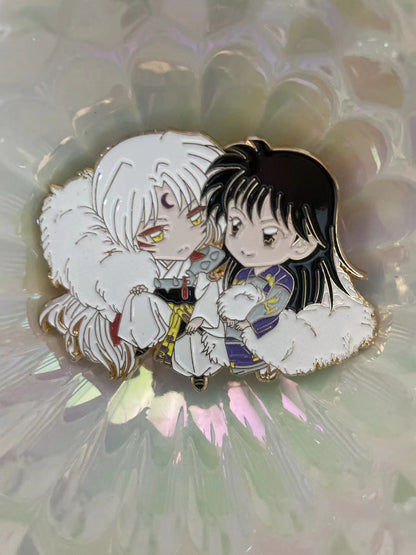 Sesshomaru & Rin Enamel Pin 