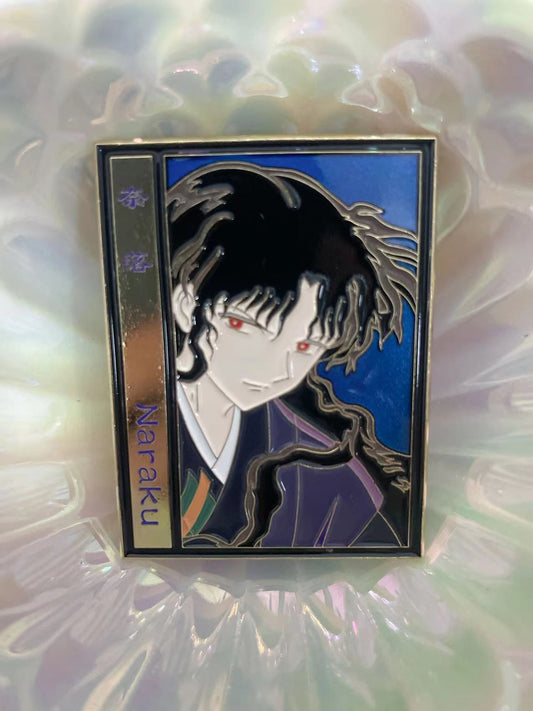 Inuyasha and Naraku Enamel Pin