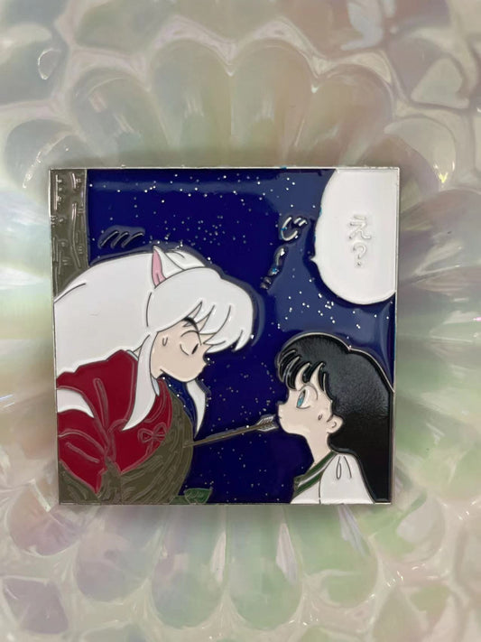 Inuyasha  and Kagome   Enamel Pins– Rare Limited Edition for Collectors