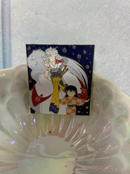 Sesshomaru & Rin Enamel Pin