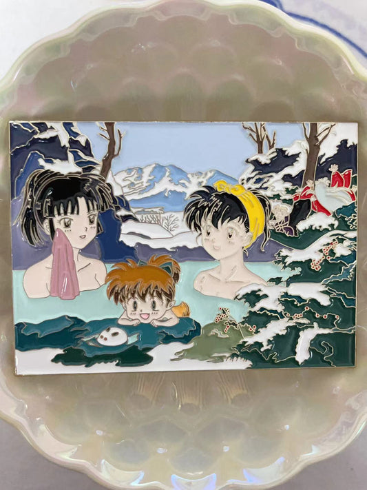 Inuyasha Kagome  Enamel Pins– Limited Edition Collectible Anime pin