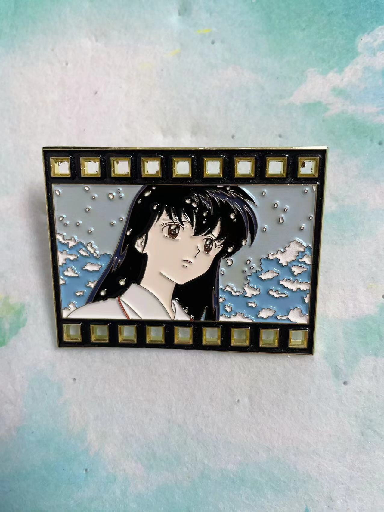 Inuyasha  Kikyo Enamel Pin 