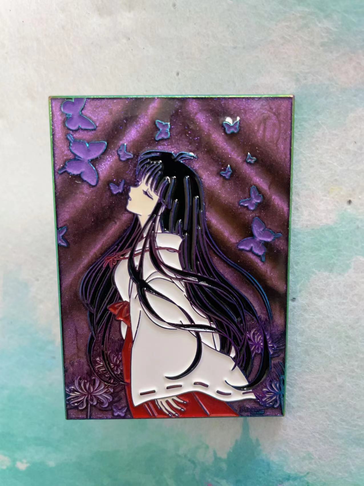 Inuyasha  Kikyo Enamel Pin