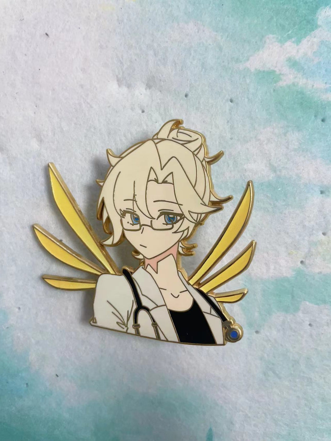 Overwatch Mercy Enamel Pin