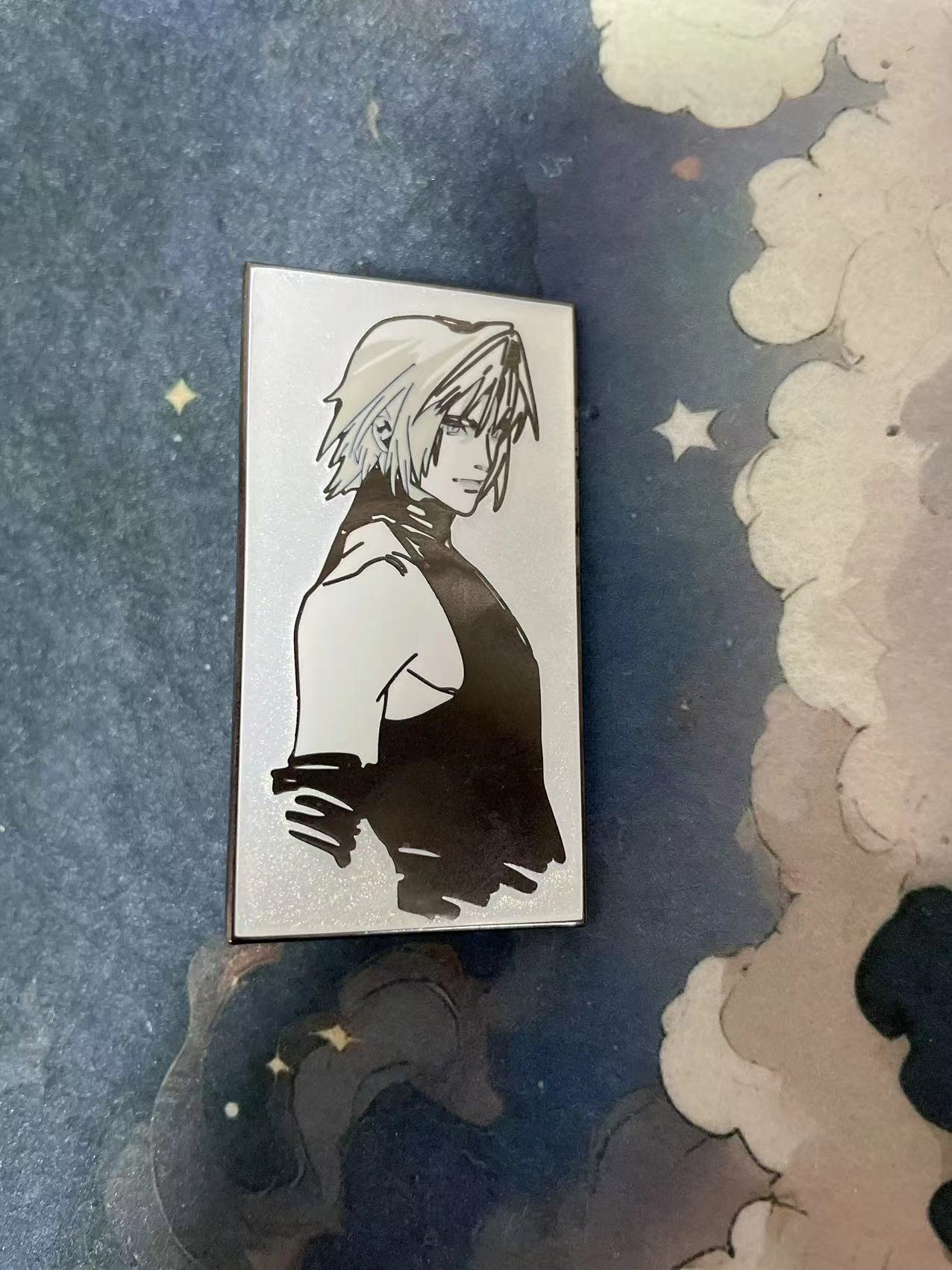 （reserved））Final Fantasy VII Sephiroth & Cloud hard  Enamel Pin | Limited Edition Collectible