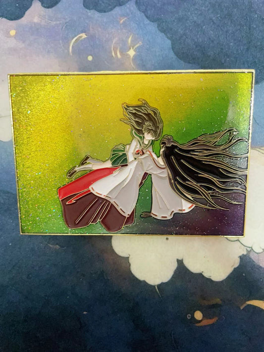 kikyo enamel pin