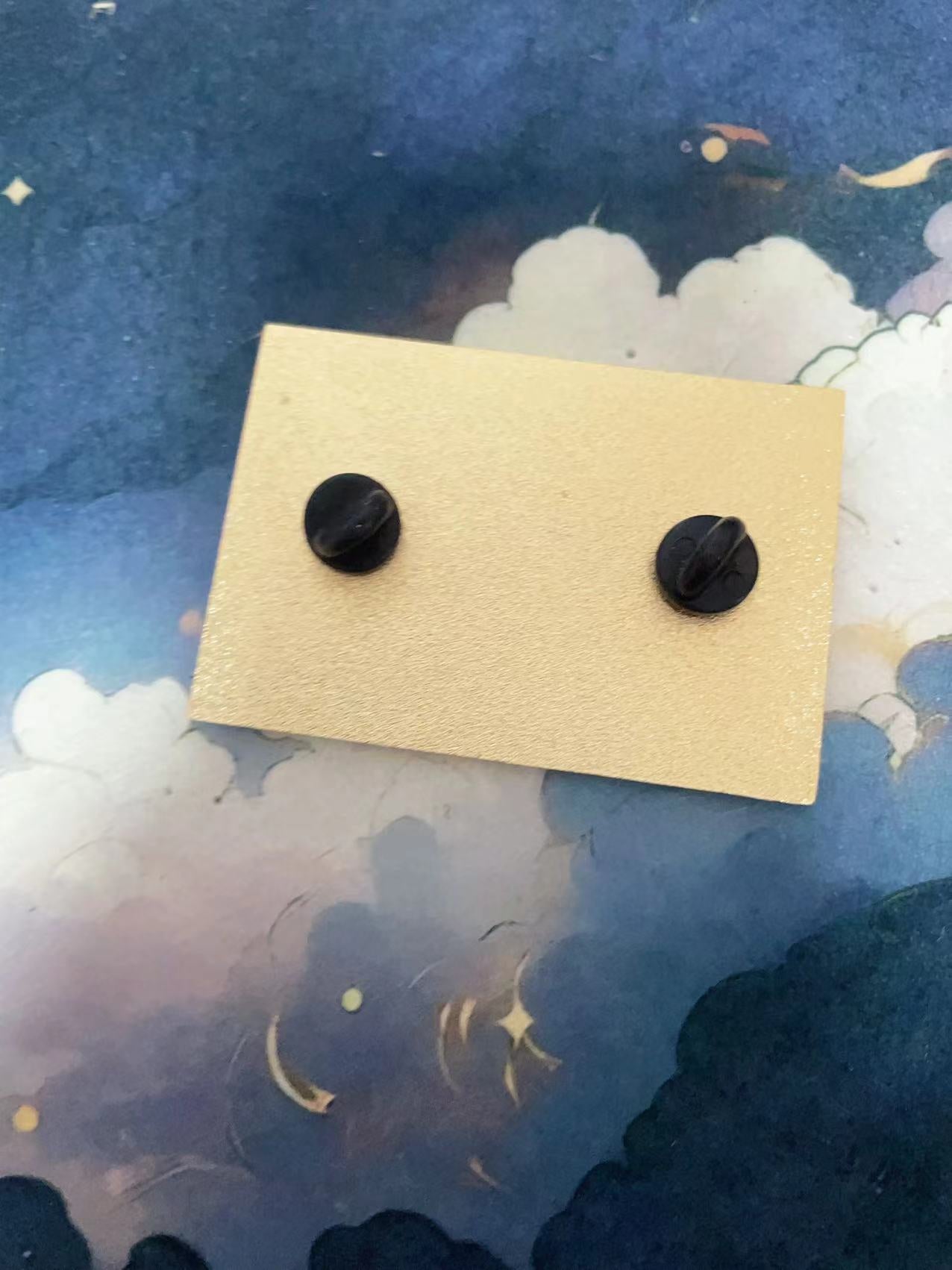 Inuyasha × Kagome Couple Enamel Pin – Romantic Anime Hard Enamel Collectible