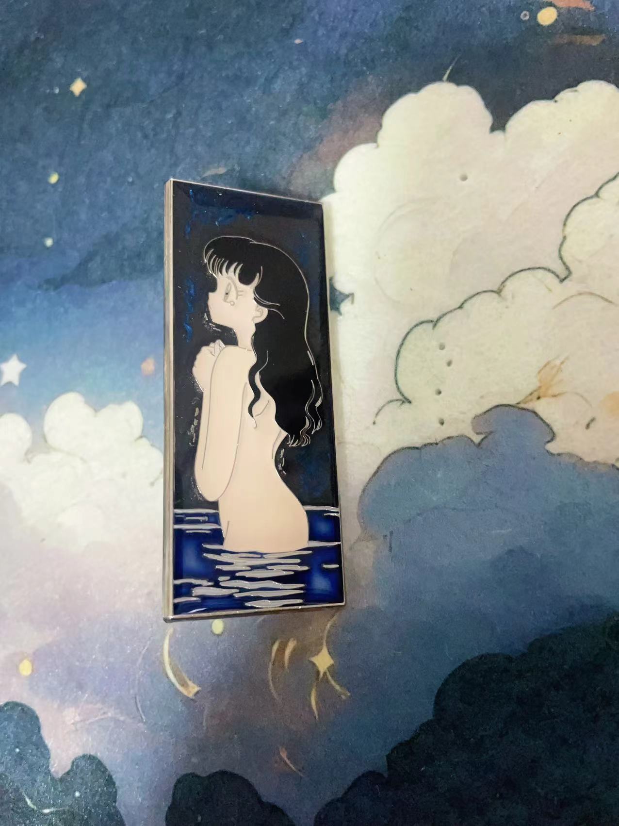 Inuyasha Kagome  Enamel Pins– Limited Edition Collectible Anime pin