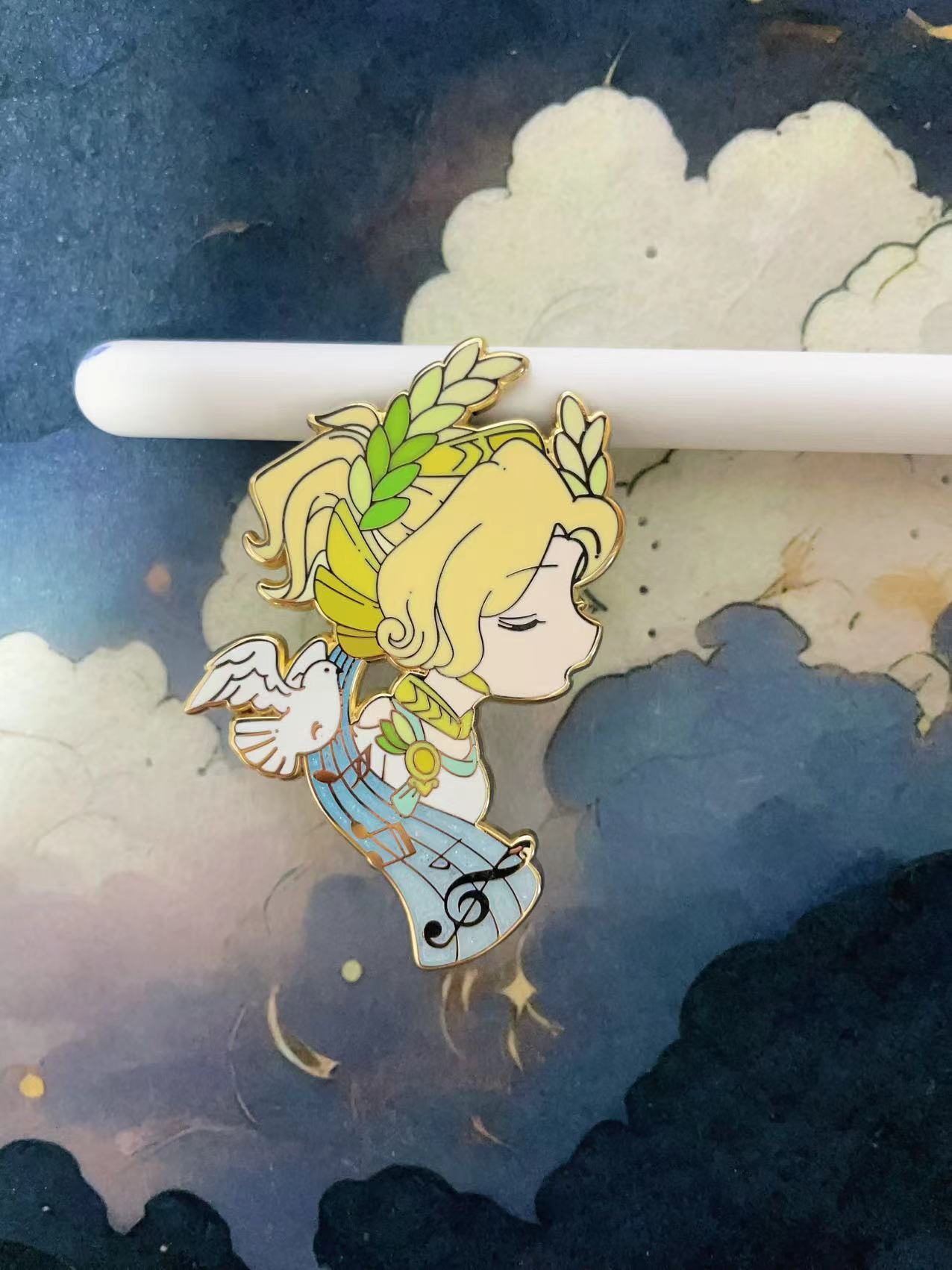 Overwatch hard Enamel Pin