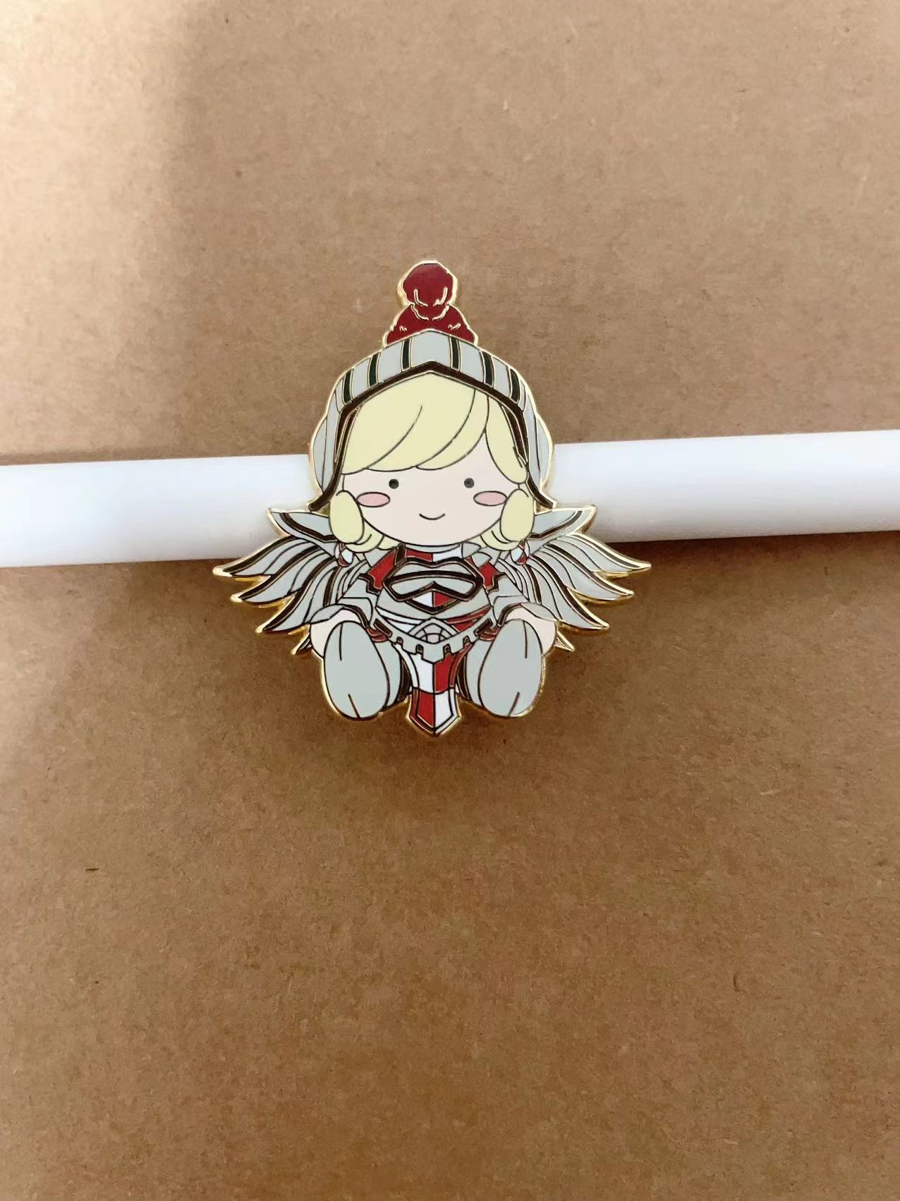 Overwatch Mercy Enamel Pin 