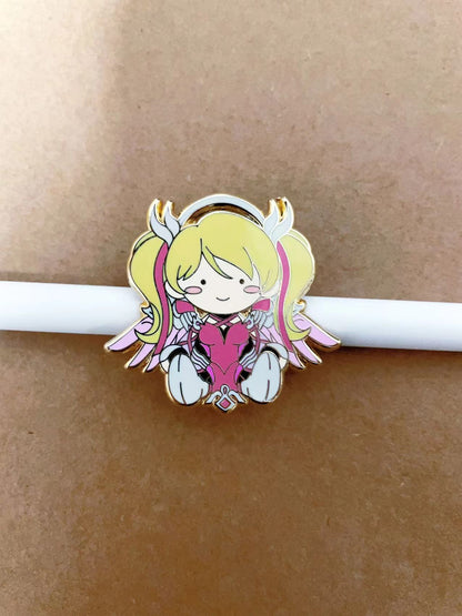 Overwatch Mercy Enamel Pin