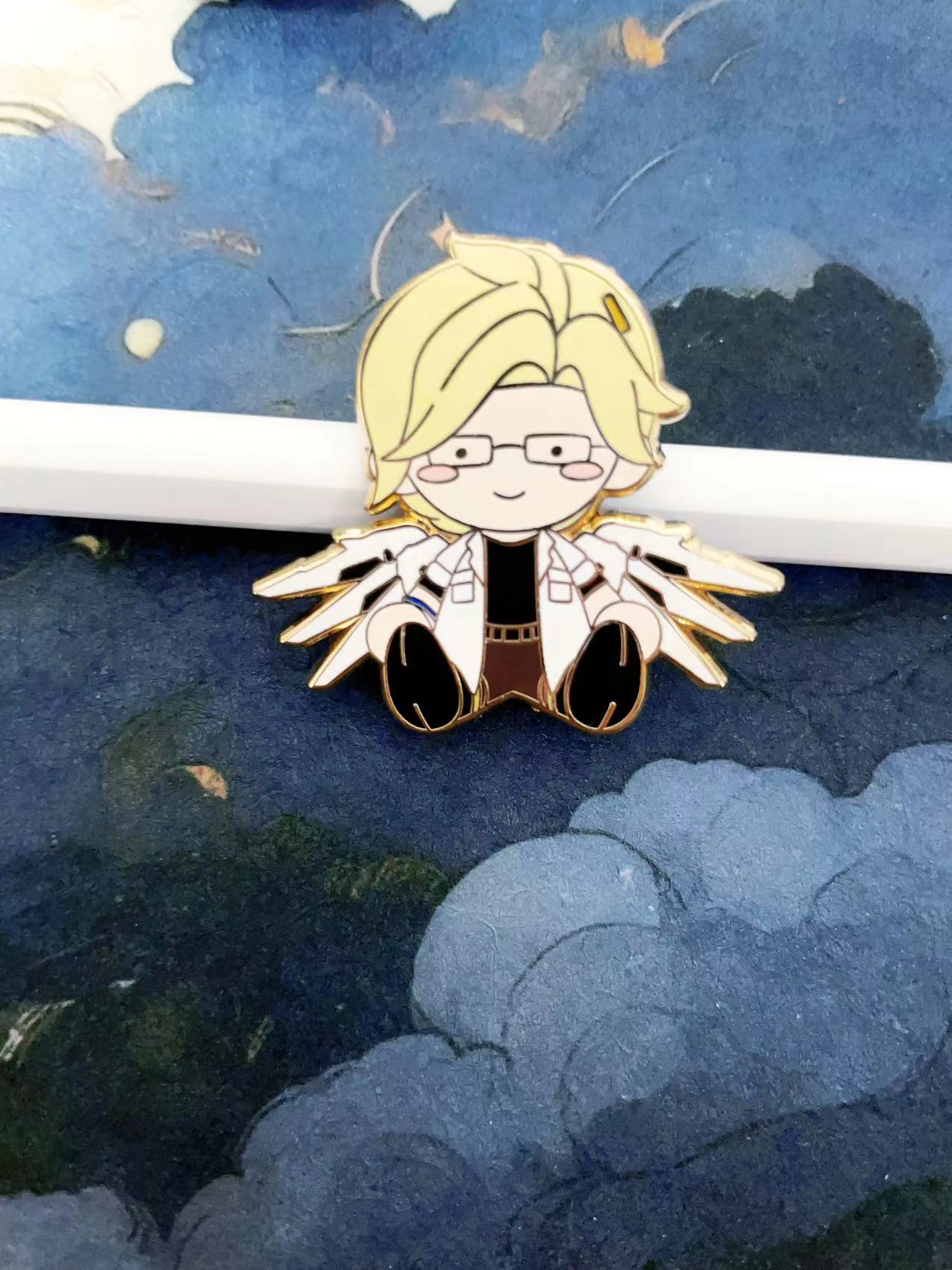 Overwatch Mercy Enamel Pin