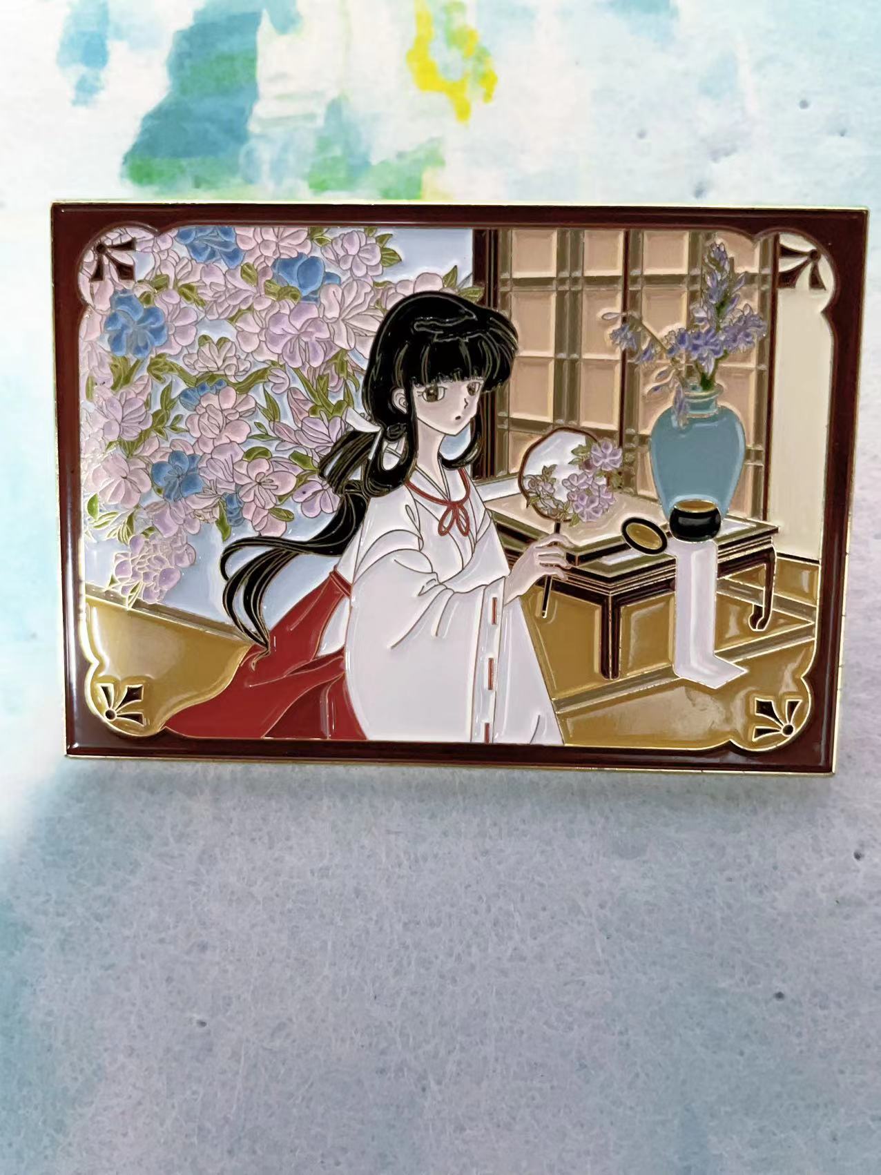 Kikyo Enamel Pin 
