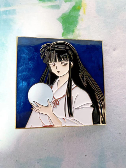 Kikyo Enamel Pin