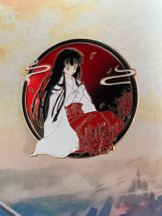 Inuyasha Kikyo Enamel Pins