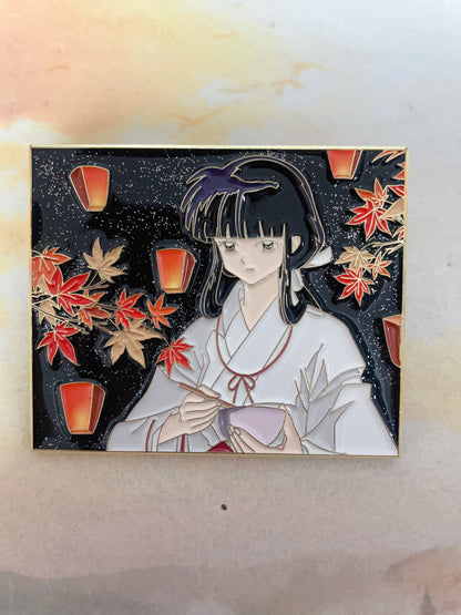 Kikyo Enamel Pins