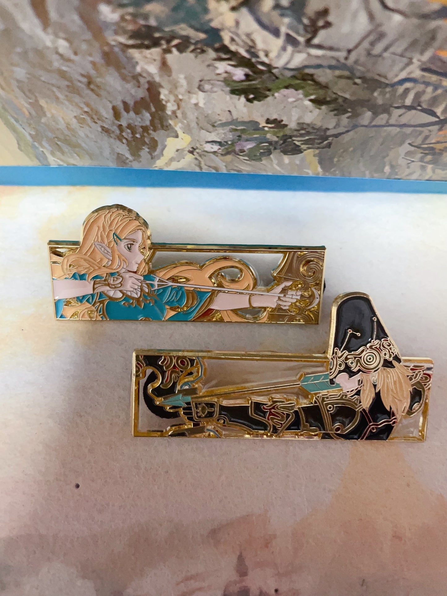 Zelda   Enamel Pin(2pcs) – Limited Edition Collector's Item