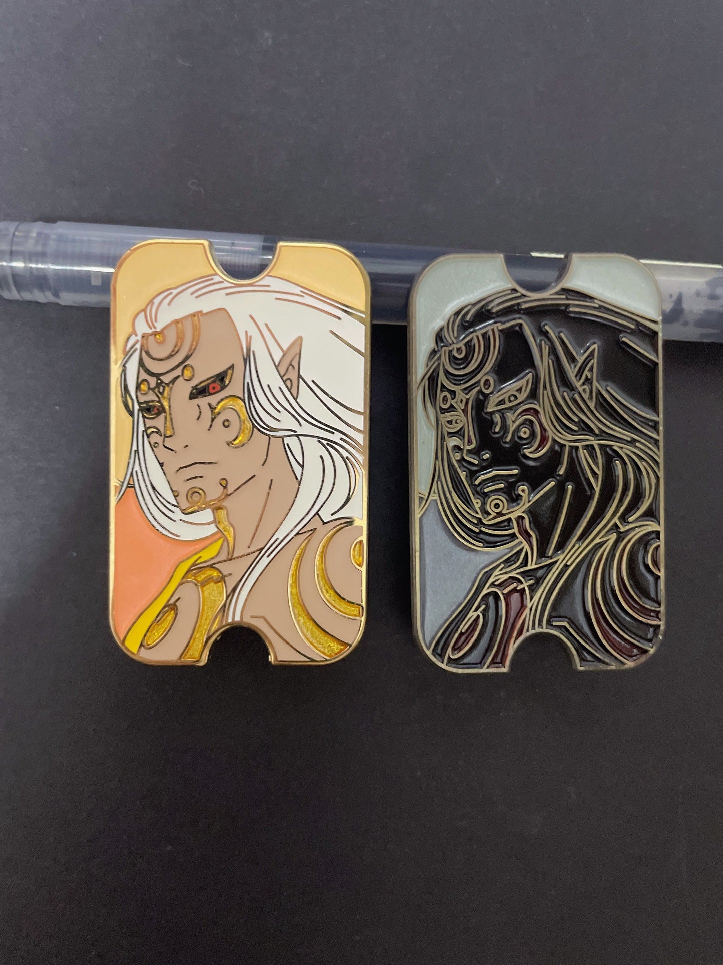 Mononoke Medicine Seller Hard Enamel Pins