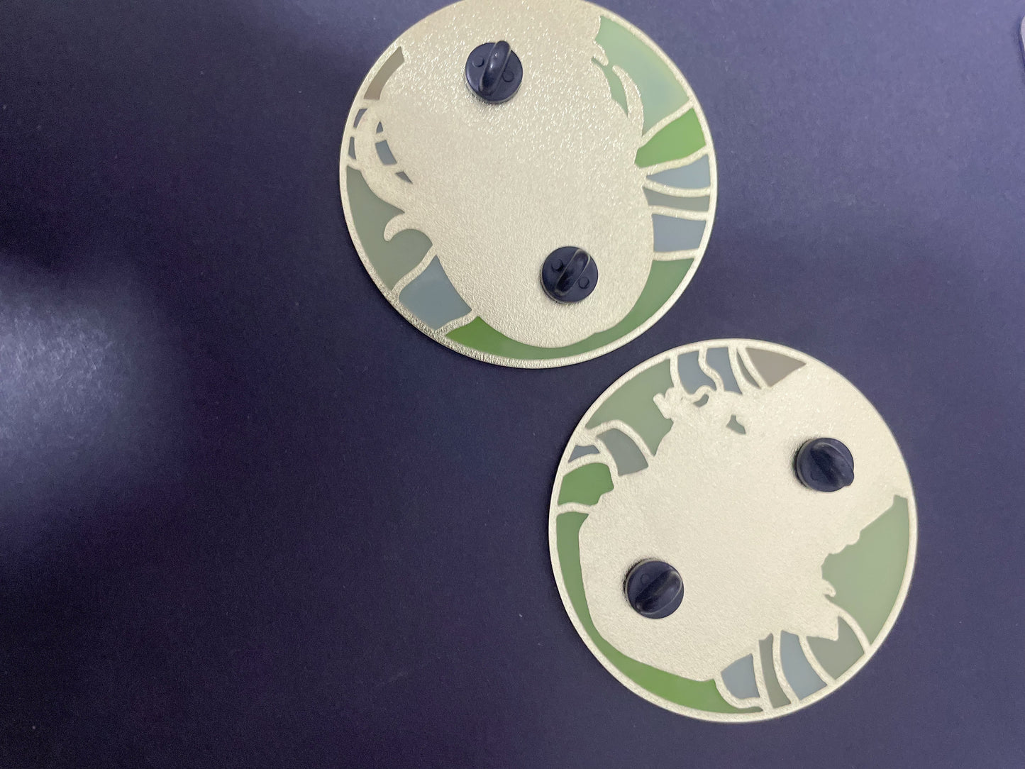 （reserved for KS）limited edition Mononoke Medicine Seller soft Enamel Pins(2pcs)