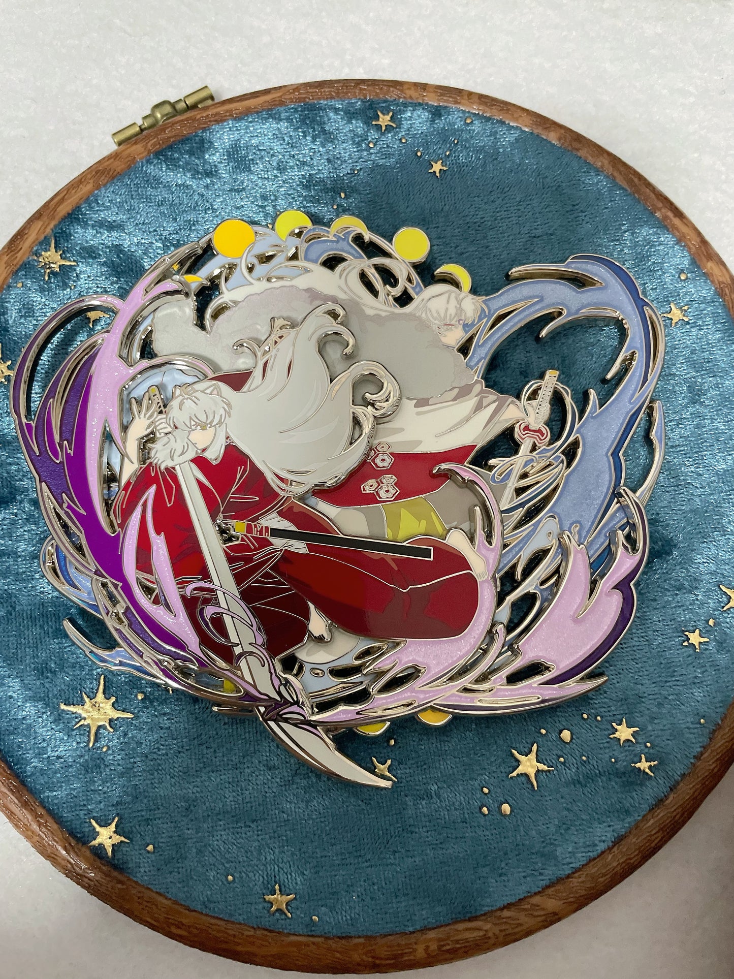 inuyasha and Sesshomaru Enamel Pins | Inuyasha Limited Edition Collectible