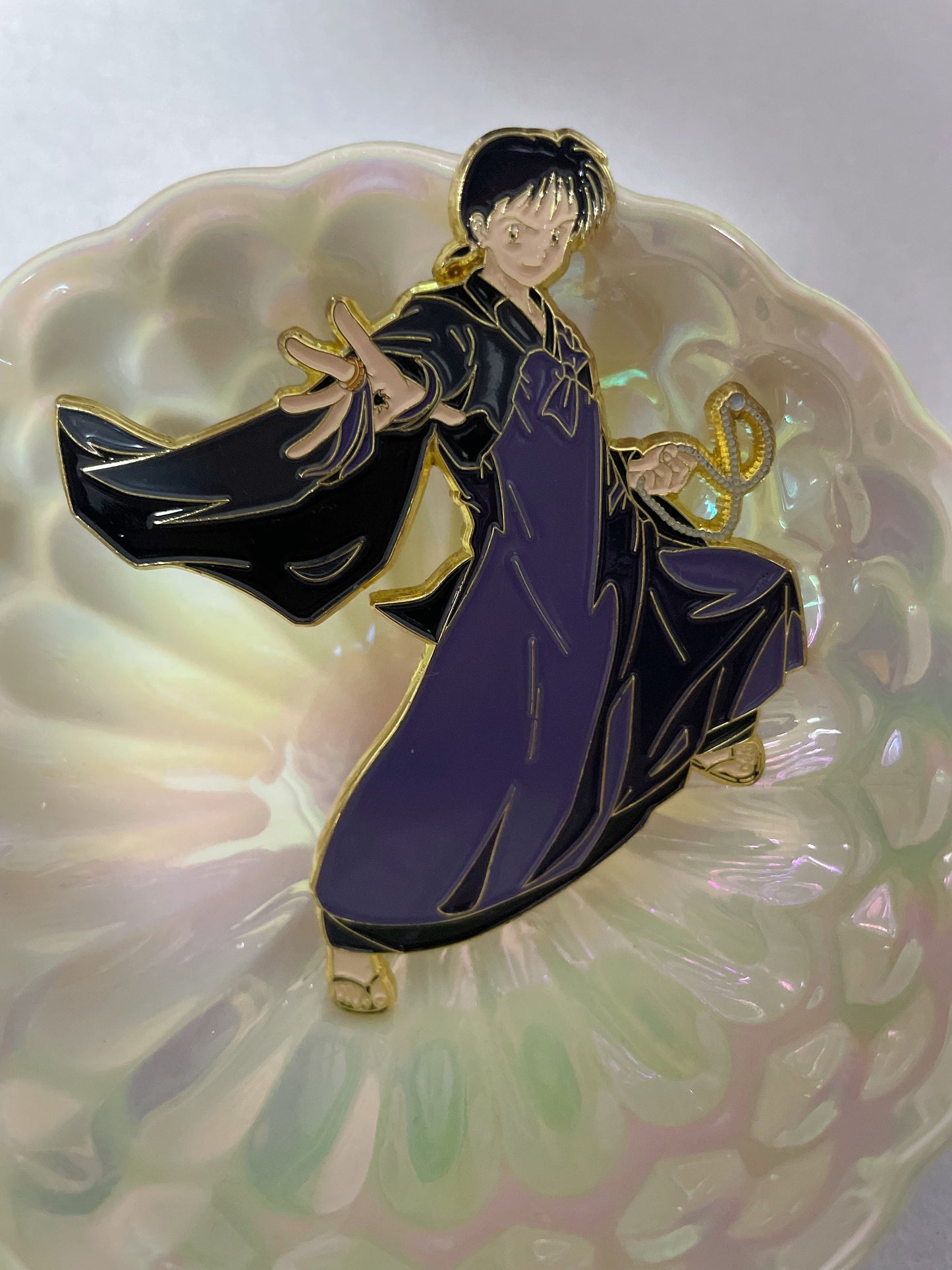 Miroku Hard Enamel Pin