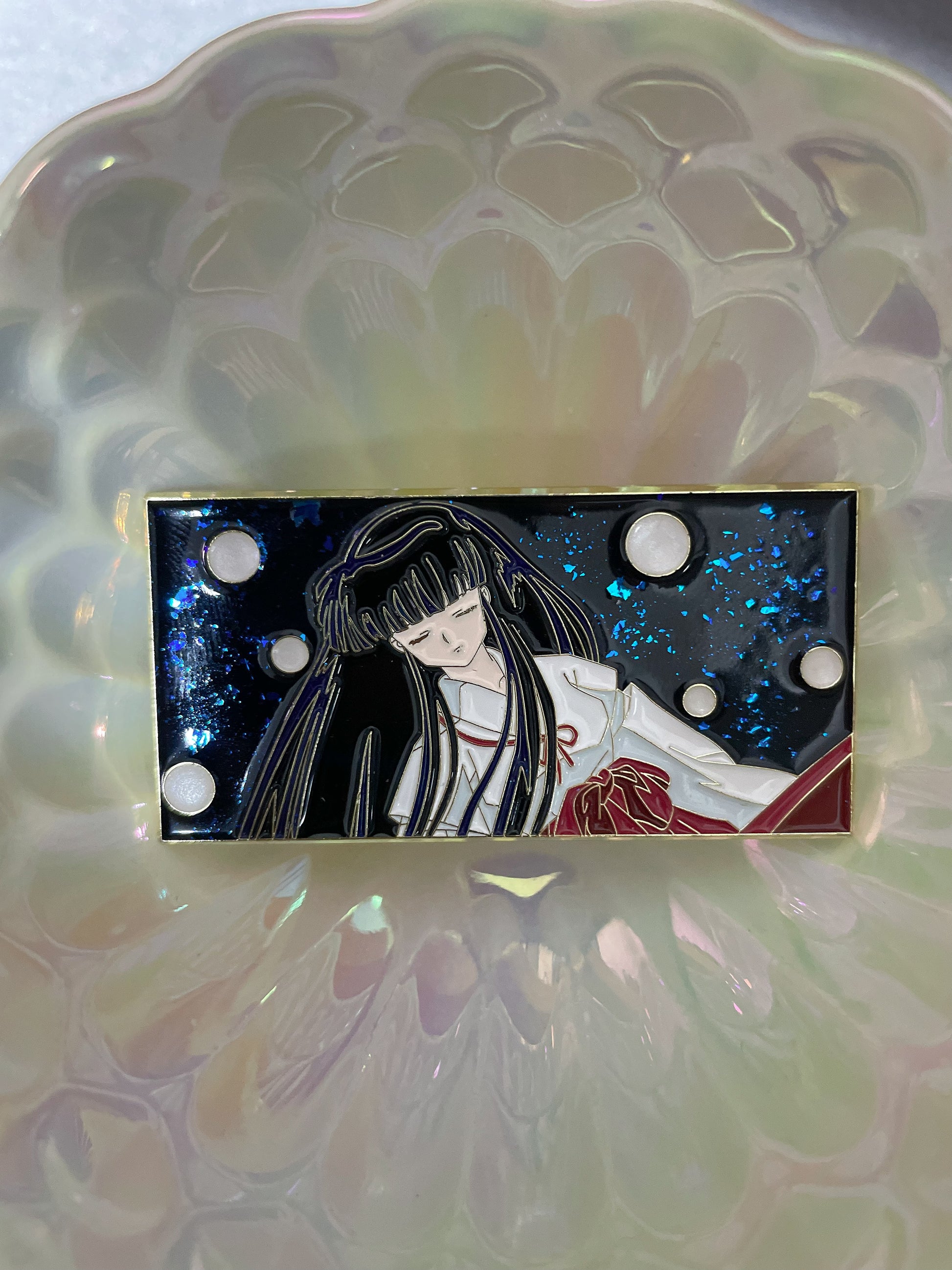 Kikyo Enamel Pin