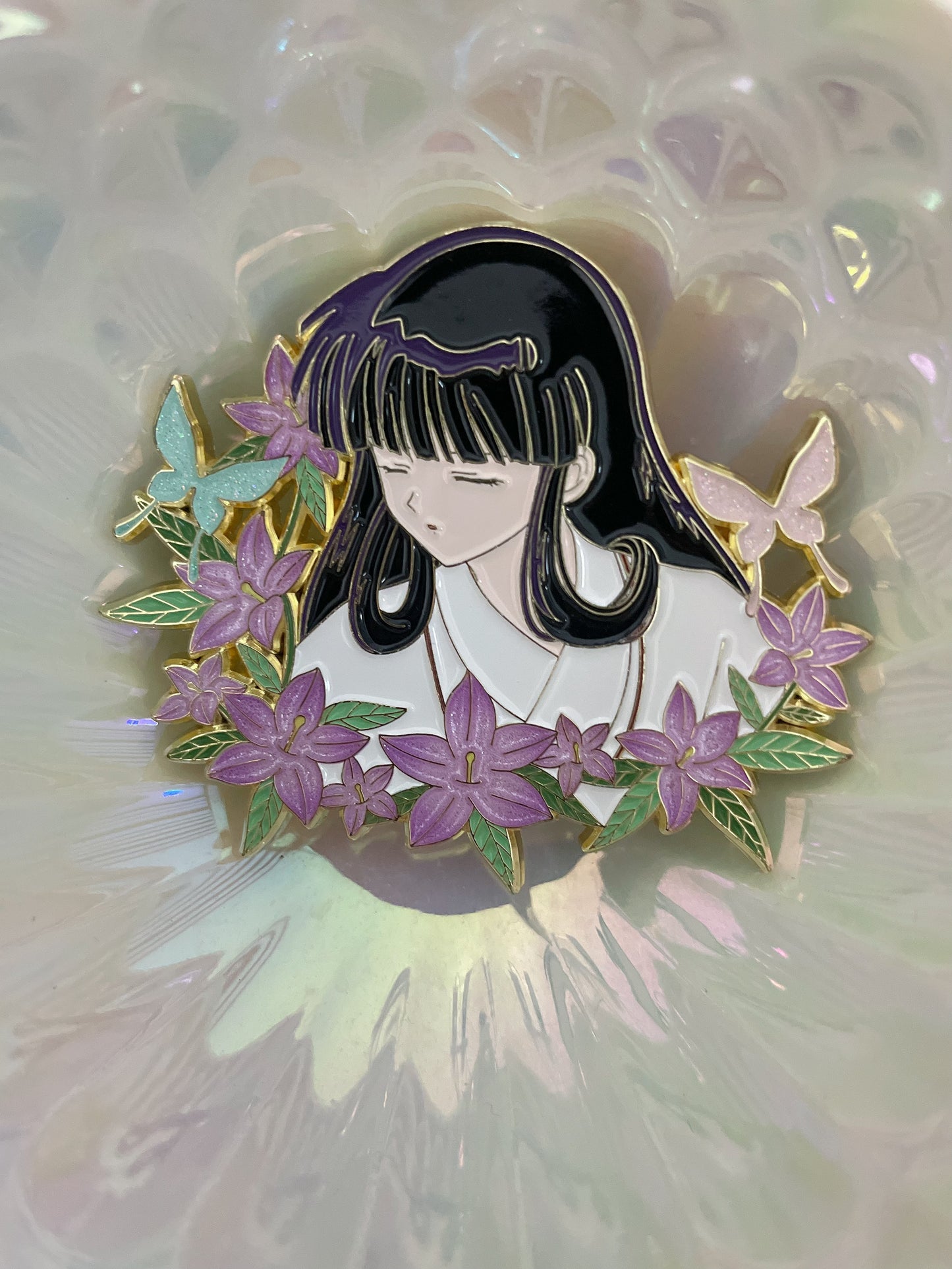 Kikyo Enamel Pin